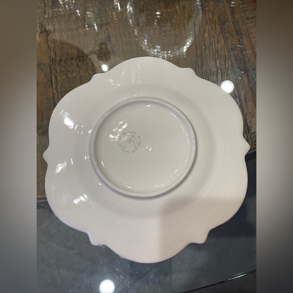 MANCER by Mancioli Vintage Made in Italy Hand Painted Ceramic Salad Plate MCM - Picture 3 of 4